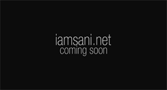 Desktop Screenshot of iamsani.net